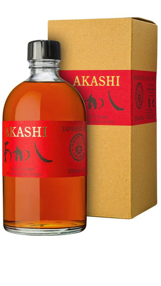 Akashi Single Malt 5 YO Red Wine Cask - Invechiato 4 Anni 50cl Astucciato - Akashi White Oak Distillery