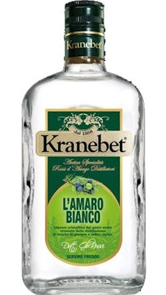 Amaro Kranebet Bianco al Ginepro di Rossi d'Asiago 70cl - ETICHETTA DANNEGGIATA