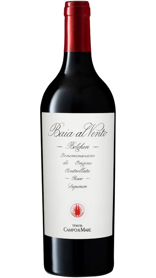 Baia al Vento Bolgheri Superiore DOC - 2022 - Magnum - Cassa Legno - Campo al Mare - Folonari