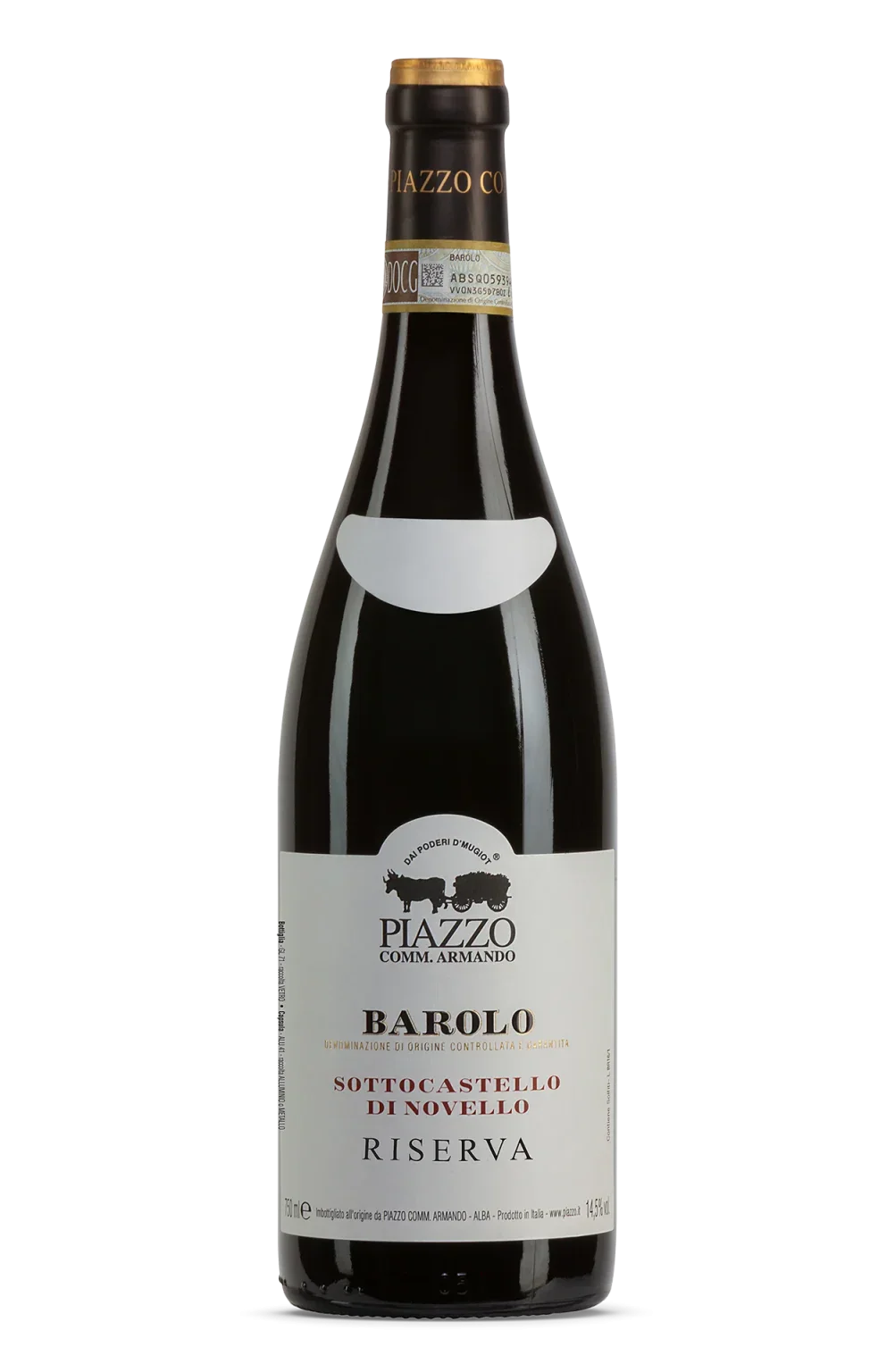 Barolo Riserva DOCG - Sottocastello di Novello - Piazzo Comm. Armando