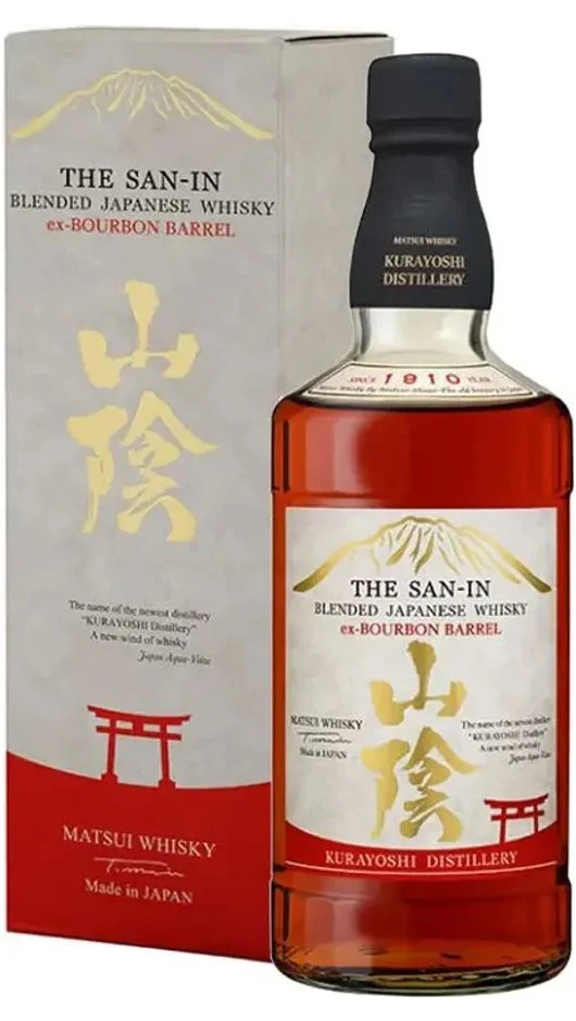 Blended Japanese Whisky 70cl - The San-In Ex-Bourbon Barrel - Kurayoshi