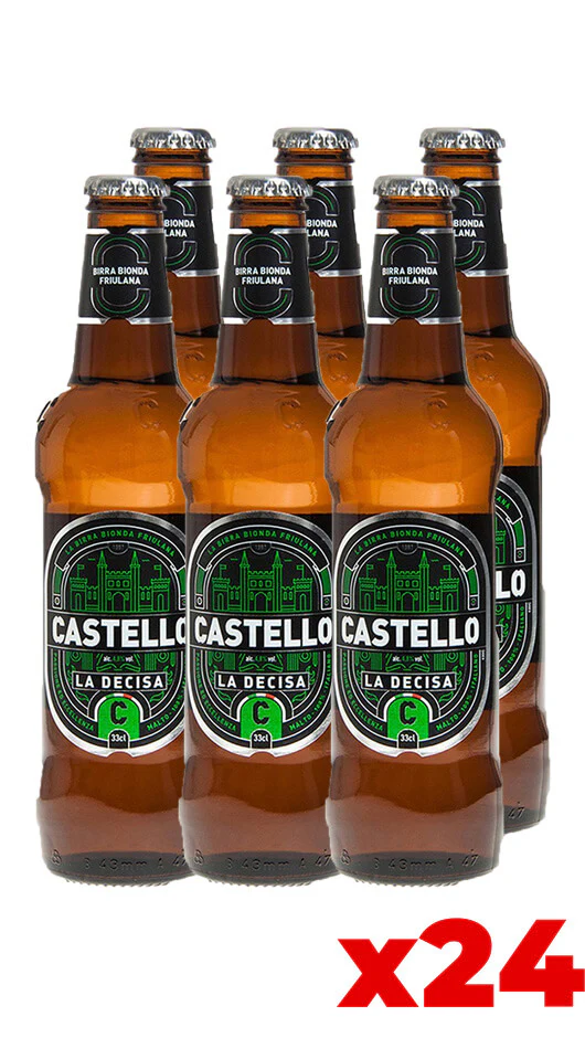 Castello La Decisa 33cl - Cassa da 24 Bottiglie