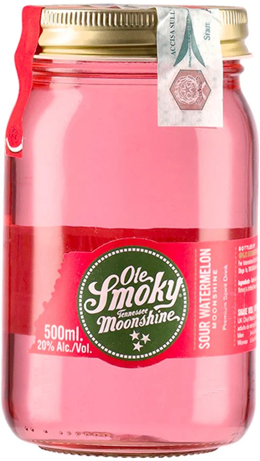 Cereal Spirit Drink Sour Watermelon 50cl - Ole Smoky Moonshine