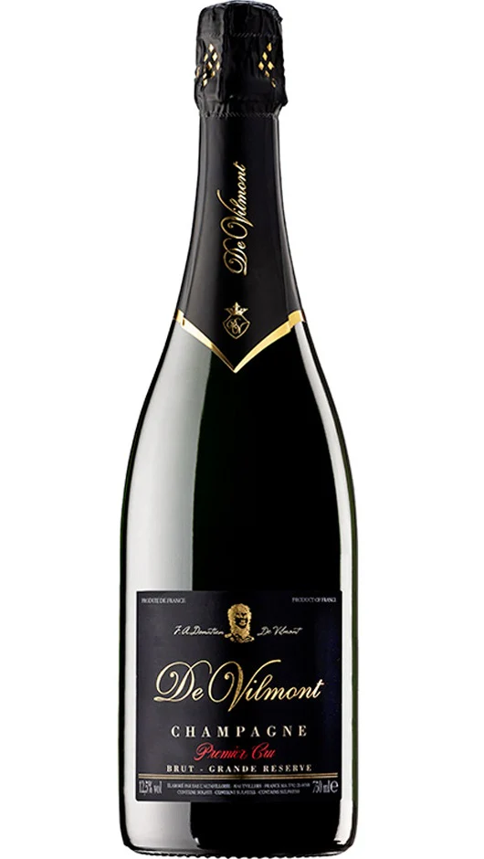 Champagne AOC Brut Grand Réserve Premier Cru - Magnum - De Vilmont