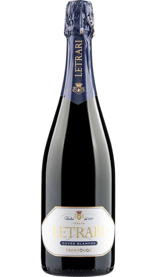 Spumante Brut Trentodoc Metodo Classico - Cuvèe Blanche - Magnum - Letrari
