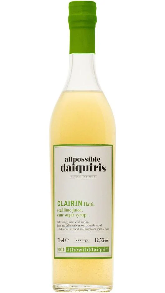 Daiquiri 001 Clairin #Thewilddaiquiri 70cl - Allpossibledaiquiris