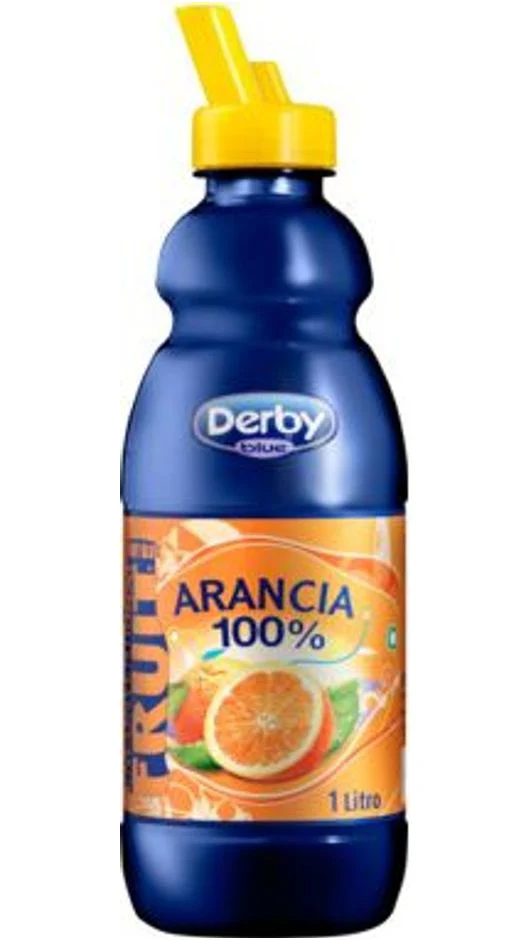 Derby Blue Arancia 100% - Pet - Confezione 1lt x 6 Bottiglie
