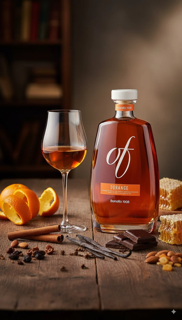 Dorange OF Capsule Collection - OF Dorange 70 cl + 2 Calici Dorange Limosa - Bonollo - Image 3