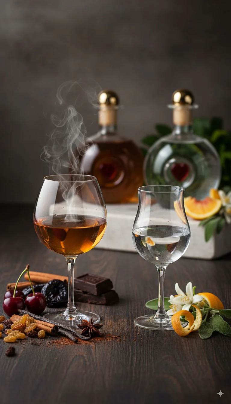 Elisir D'Amore - Grappa Amarone Invecchiata 10 cl Grappa Moscato 10 cl - Bonollo - Image 2
