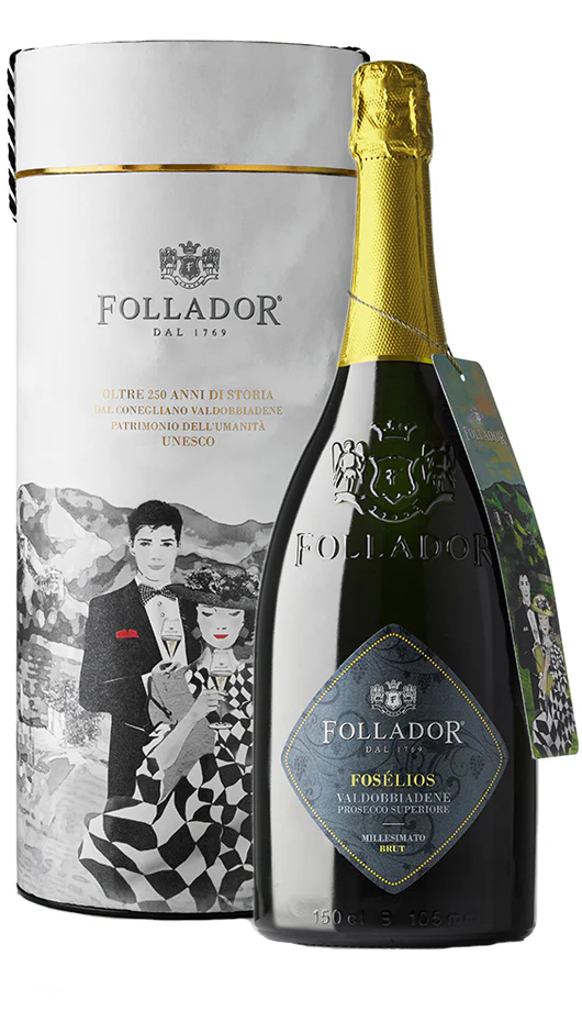 Foselios Brut Valdobbiadene Superiore DOCG - Magnum - Astuccio - Follador