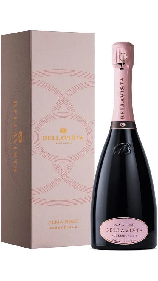 Franciacorta DOCG Alma Rosè Assemblage 2 Extra Brut - Astucciato - Bellavista