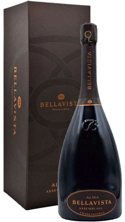 Franciacorta DOCG Alma Assemblage 2 Extra Brut - Magnum - Astucciato - Bellavista