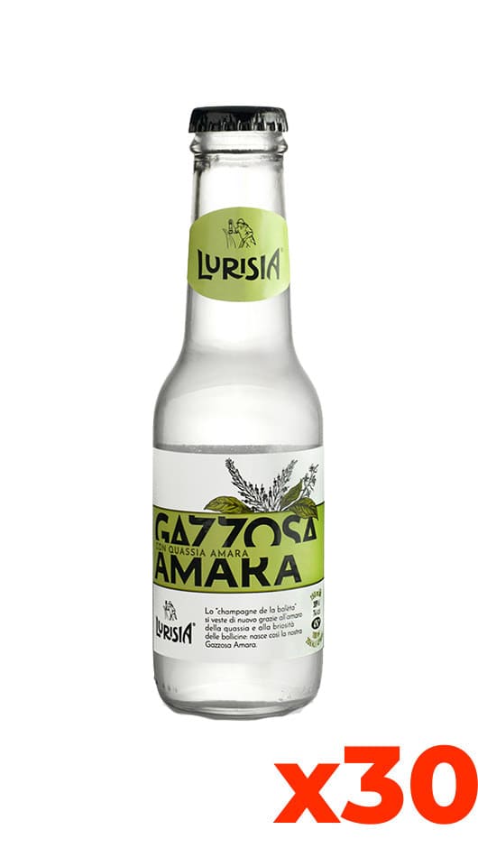 Gazzosa Amara Lurisia - Confezione 15cl x 30 Bottiglie
