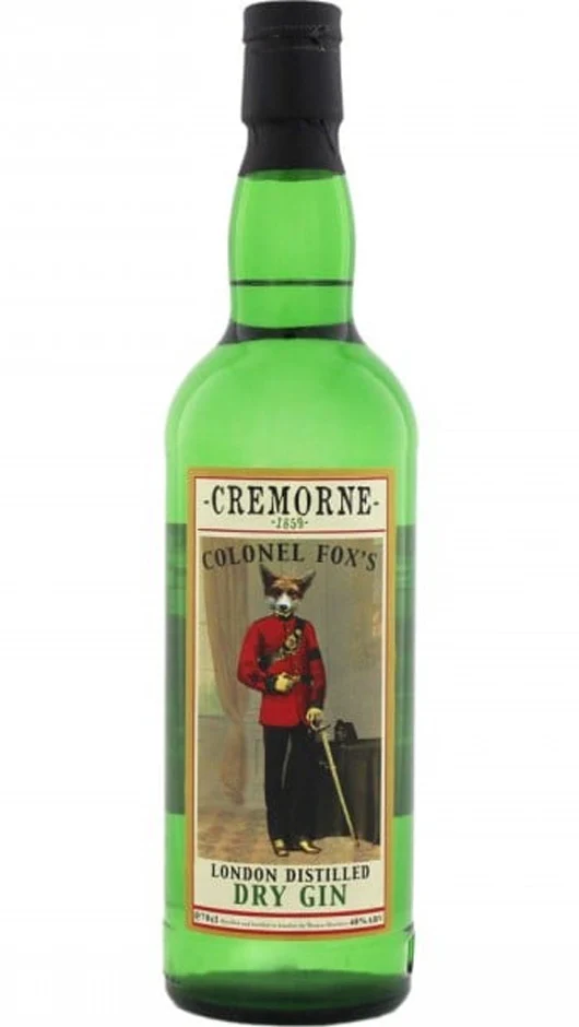 Gin London Dry Cremorne Fox's 70cl