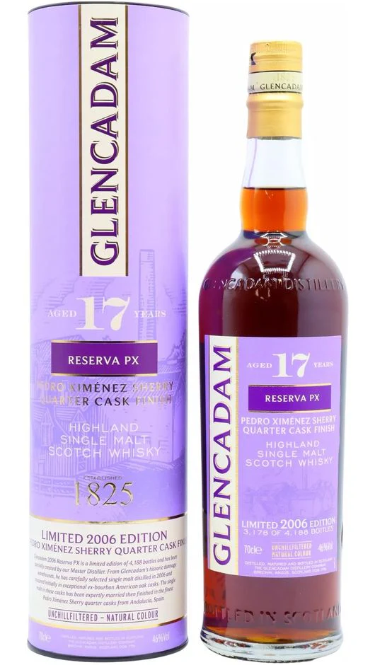 Glencadam 17 anni Pedro Ximenez Sherry Quarter Cask Finish - 70cl - Astucciato