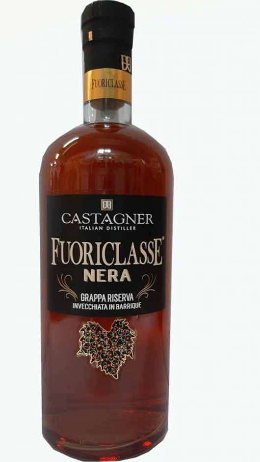 Grappa Fuoriclasse Nera 1Lt - Castagner