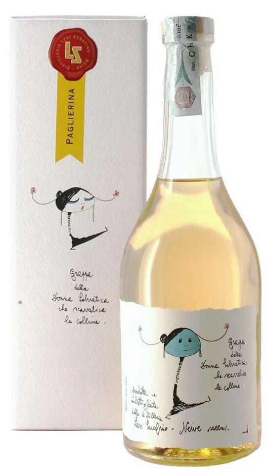 Grappa Paglierina - 6 anni d'invecchiamento - Astucciato - Romano Levi