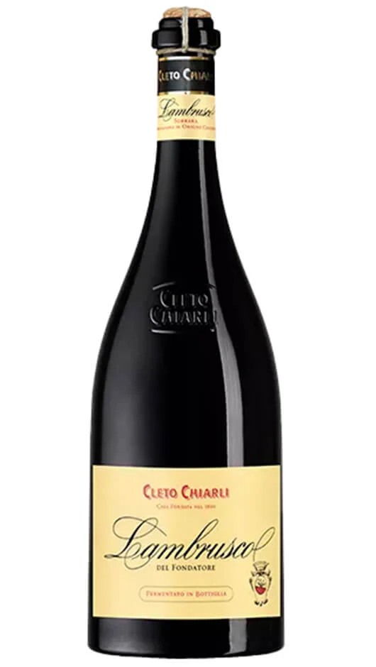 Lambrusco del Fondatore Fermentato in Bottiglia - Spago - Cleto Chiarli