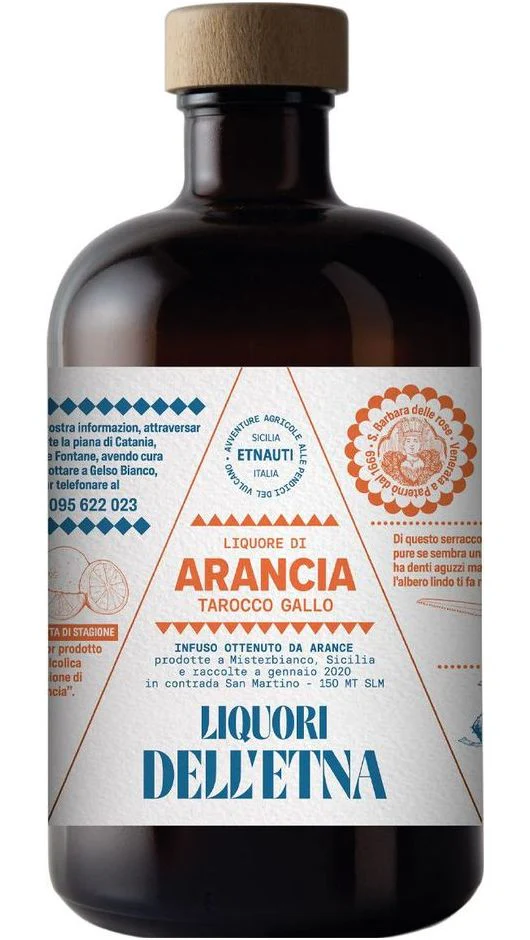Liquore Arancia Tarocco Gallo 50cl - Liquori dell’Etna