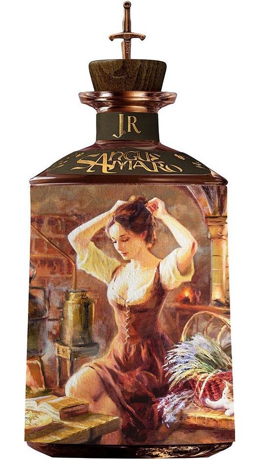 Luxury Box Con Cover Quadro + 1 Sangue Amaro 70cl J. Rose + 2 Bicchieri - Image 2