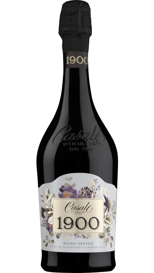 Malbo Gentile Frizzante Colli di Scandiano e di Canossa DOP Dolce - 1900 Campo Delle More - Casali Viticultori