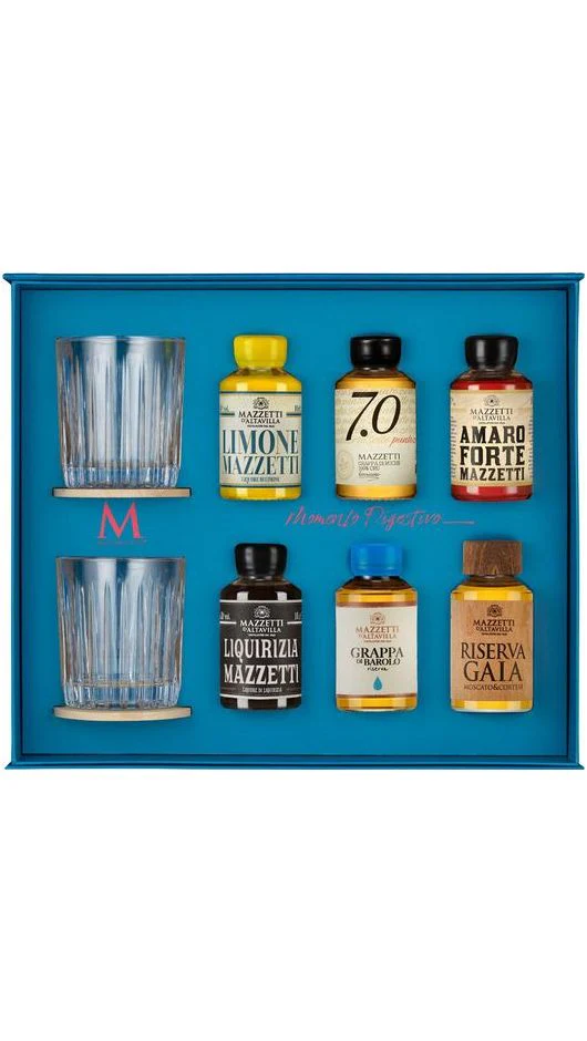 Momento Digestivo Mazzetti 60cl + 2 Tumbler - Mazzetti
