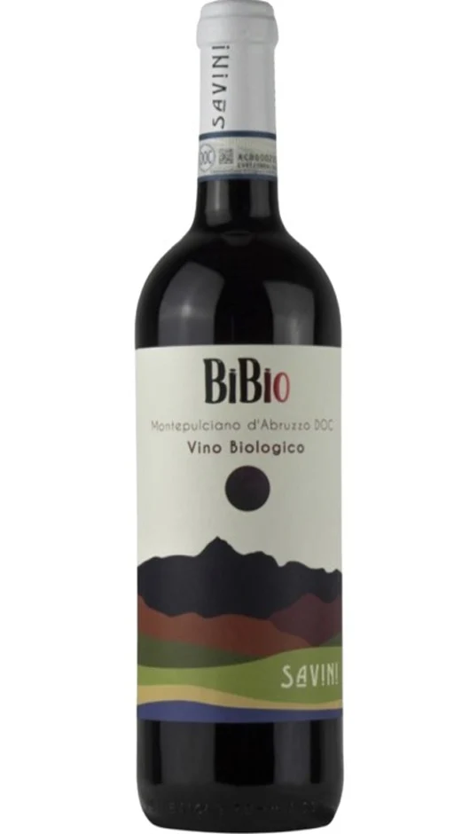 Montepulciano d'Abruzzo DOC Biologico - Bibio -Savini