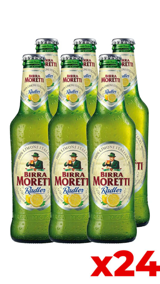 Moretti Radler 33cl - Cassa da 24 bottiglie