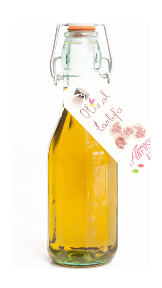 Olio Extra Vergine di Oliva Aromatizzato al Tartufo - 0,25Lt - Anfosso