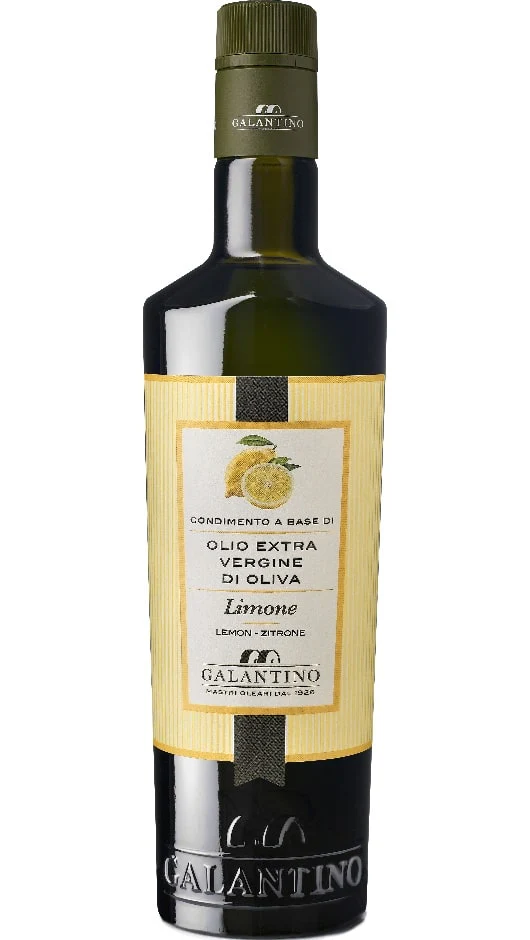 Olio Extravergine di Oliva 250ml Bottiglia - Limone - Galantino