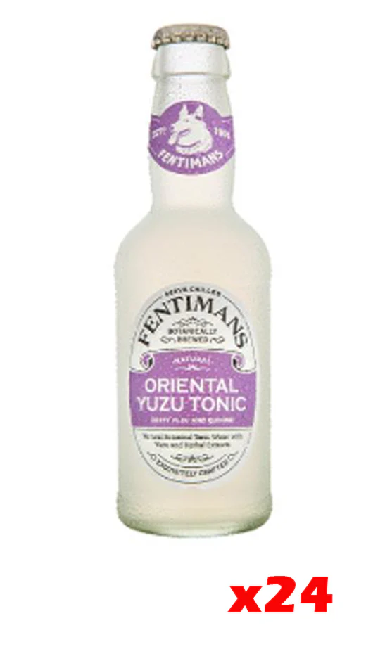 Oriental Yuzu Tonic 4x200ml - Confezione da 24 bottiglie - Fentimans