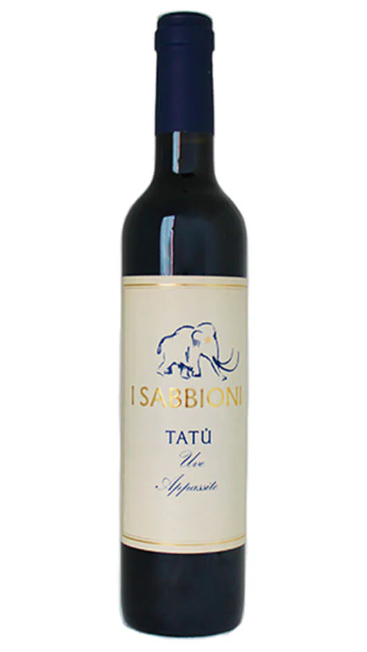 Passito da Uve Sangiovese 0,5L - Tatù - I Sabbioni - ETICHETTA DANNEGGIATA