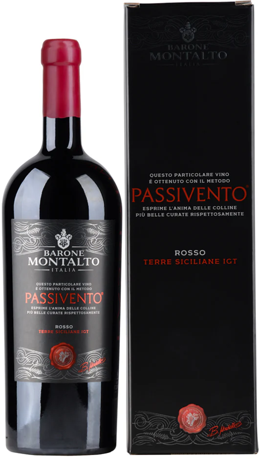 Passivento Rosso Terre Siciliane IGT - Jeroboam - Astucciato - Barone Montalto