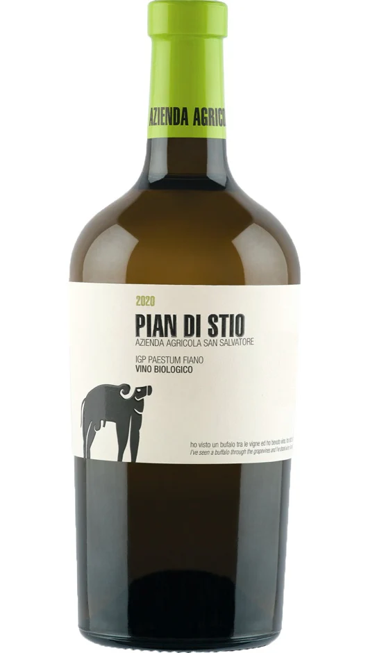 Fiano Paestum IGP BIO - Pian di Stio - San Salvatore 1988