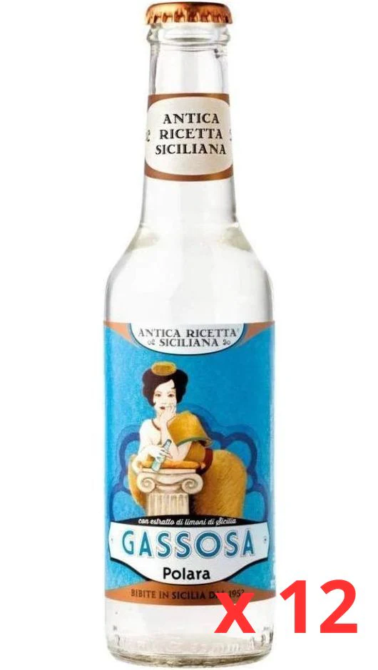 Polara Gassosa Antica Ricetta - Confezione cl. 28 x 12 Bottiglie