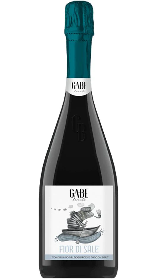 Prosecco Valdobbiadene Conegliano DOCG Brut - Fior di Sale - Salmanazar - Tenute Gabe