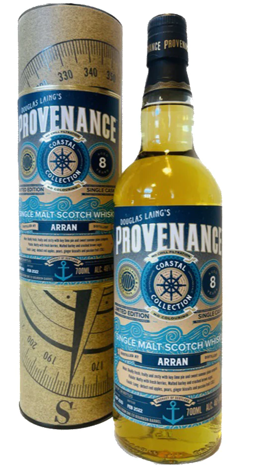 Provenance - Arran 2013 - 8 anni Coastal Collec. - Highland - 70cl - Astucciato