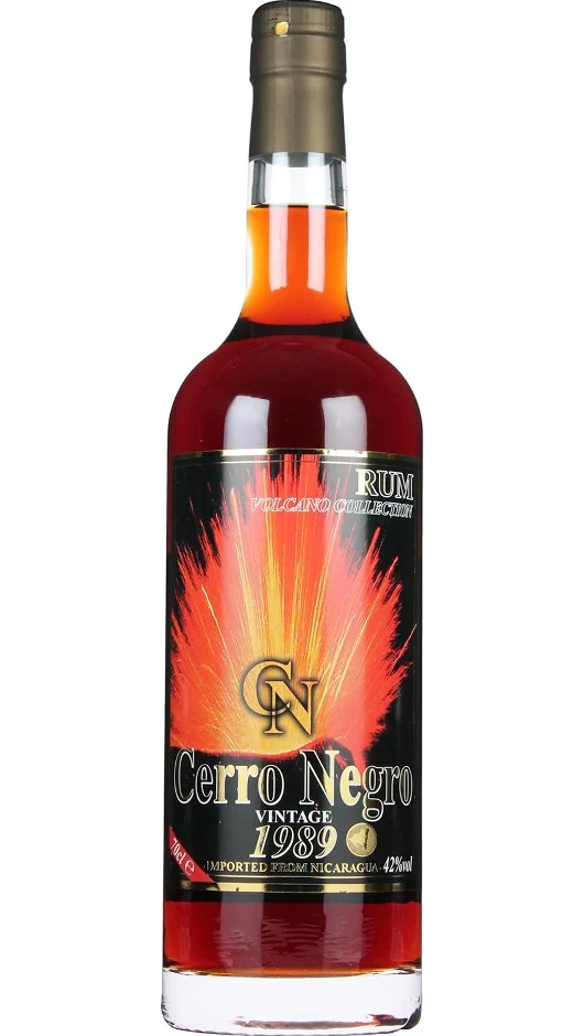 Rhum Cerro Negro Vintage 1989 70cl - ETICHETTA DANNEGGIATA