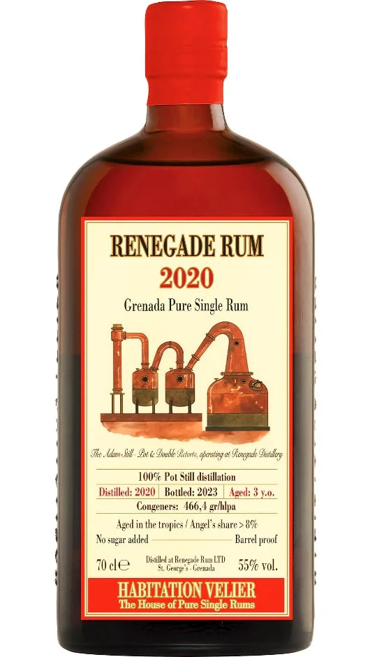 Rhum Habitation Velier Renegade 2020 3Y 70cl - Astucciato