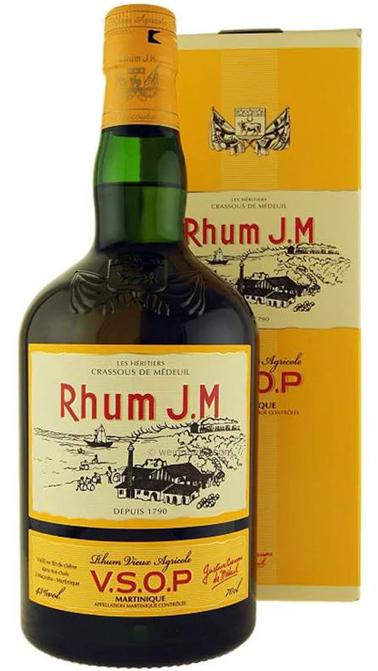 Rhum JM Vieux VSOP - Astucciato- Agricole J.M