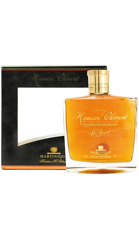 Rhum Vieux Cuvée Homere Clément - Invecchiato 6 Anni Astucciato 70cl - Clement