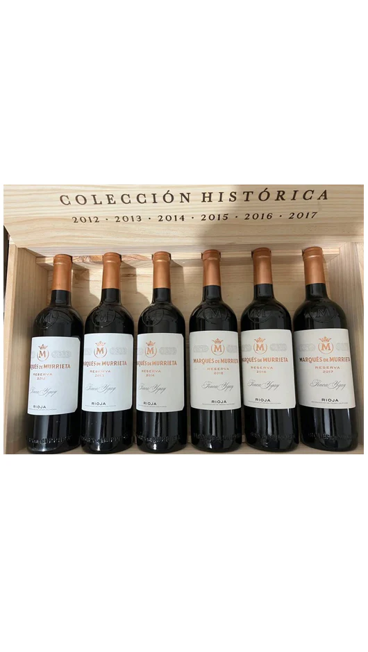 Rioja Reserva 170esimo Anniversario - Verticale - Marques De Murrieta