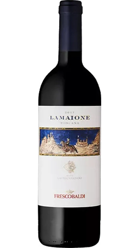 Rosso Toscana IGT - Lamaione - Magnum - Cassa di Legno - Frescobaldi