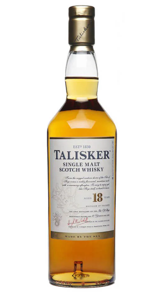 Single Malt Scotch Whisky 18 Years Old 70cl - Talisker