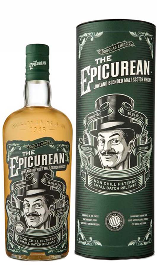The Epicurean Blended Malt Scotch Whisky - 70cl - Astucciato