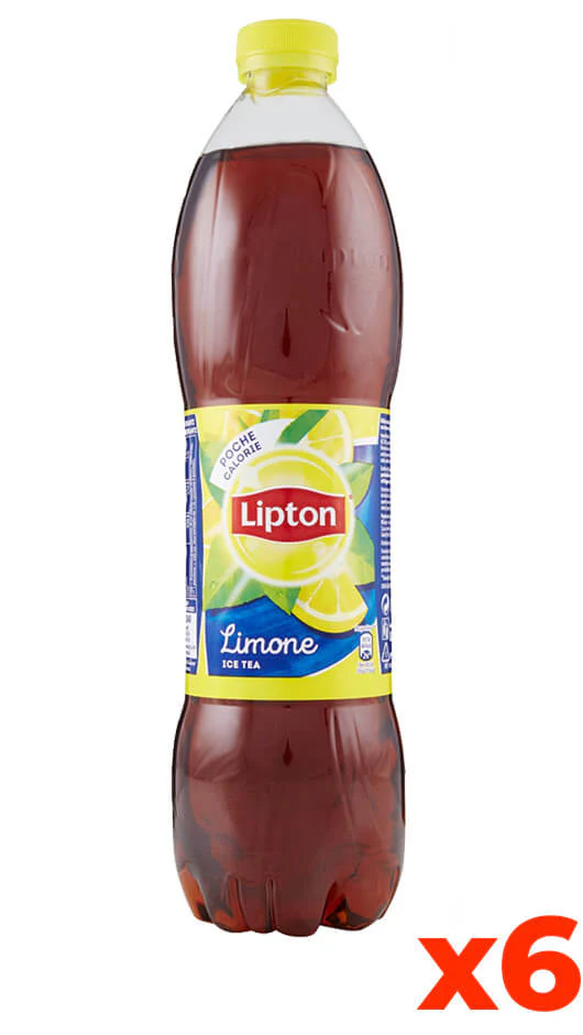 The Limone Lipton - Pet - Confezione 1,5Lt x 6 Bottiglie