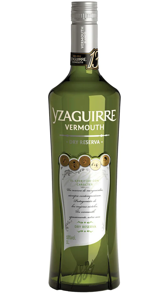 Vermouth Yzaguirre Dry Reserva 100cl - ETICHETTA DANNEGGIATA