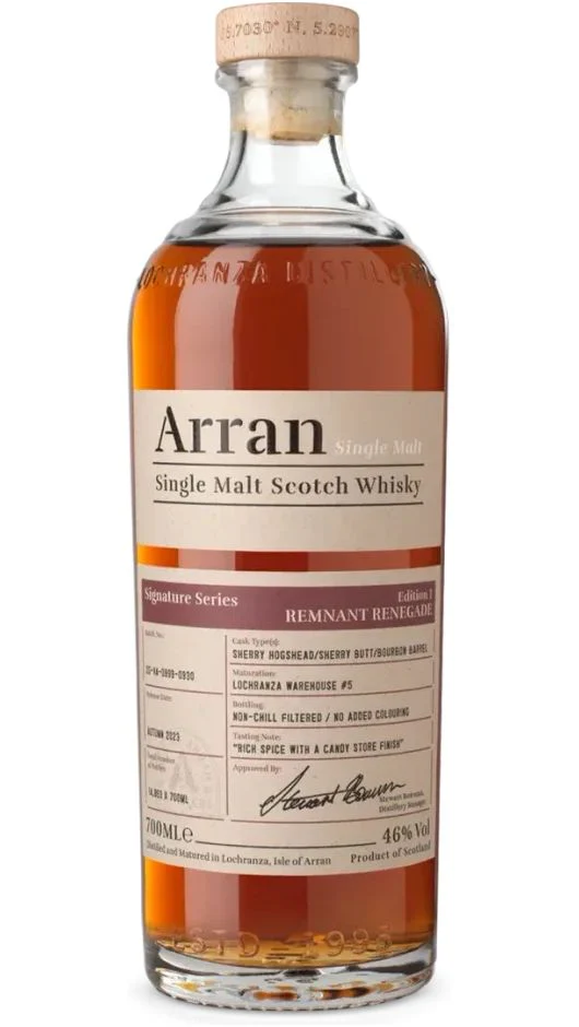 Whisky Signature Series 1 "Remnant Renegade" 70cl - Astuccio - Arran