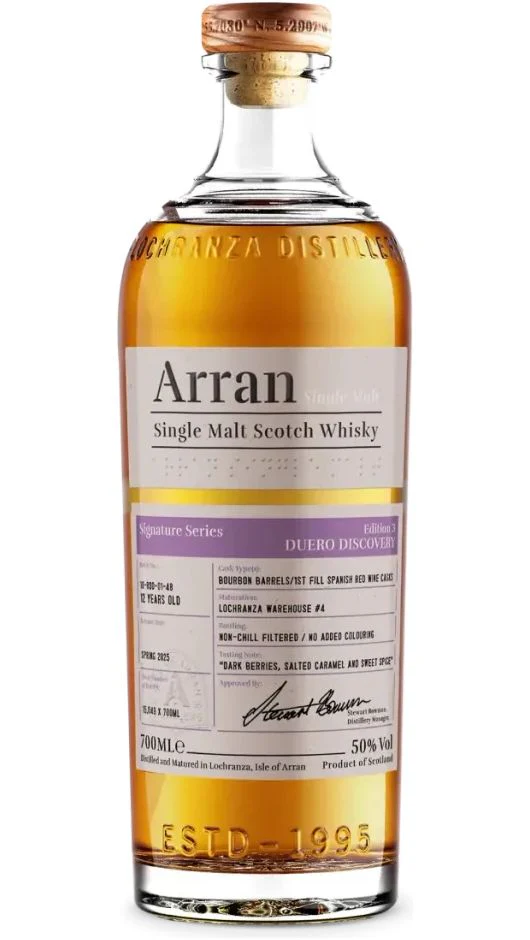 Whisky Signature Series 3 "Duero Discovery" 70cl - Astuccio - Arran