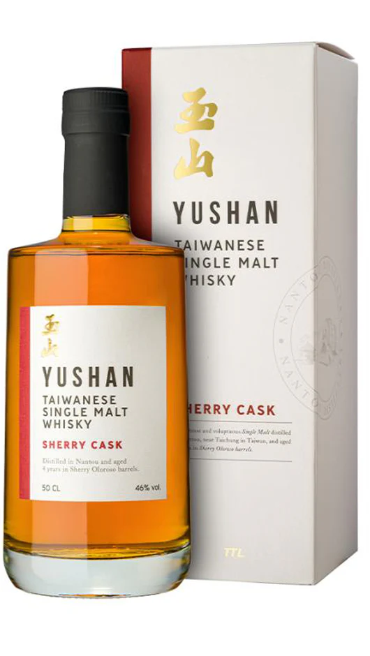 Yushan Sherry Cask Single Malt - Invecchiato 4 Anni 50cl Astucciato - Yushan (Nantou Distillery)
